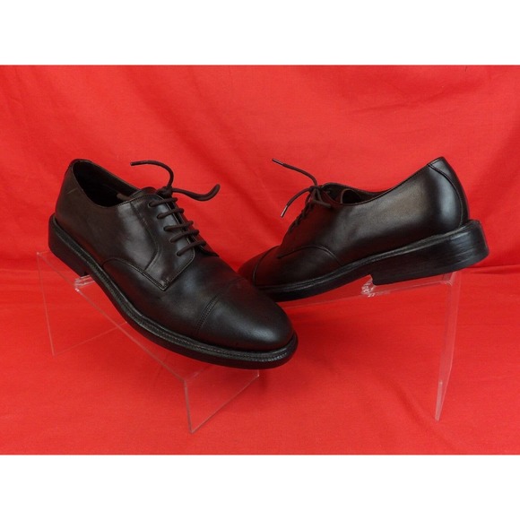 BURBERRY REDWORTHS BROWN LEATHER SHEARLING DERBY OXFORDS 43.5 10.5 $795 ITALY main image 9